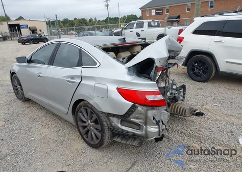 2013 Hyundai Azera from USA, damaged, VIN KMHFH4JG9DA247602
